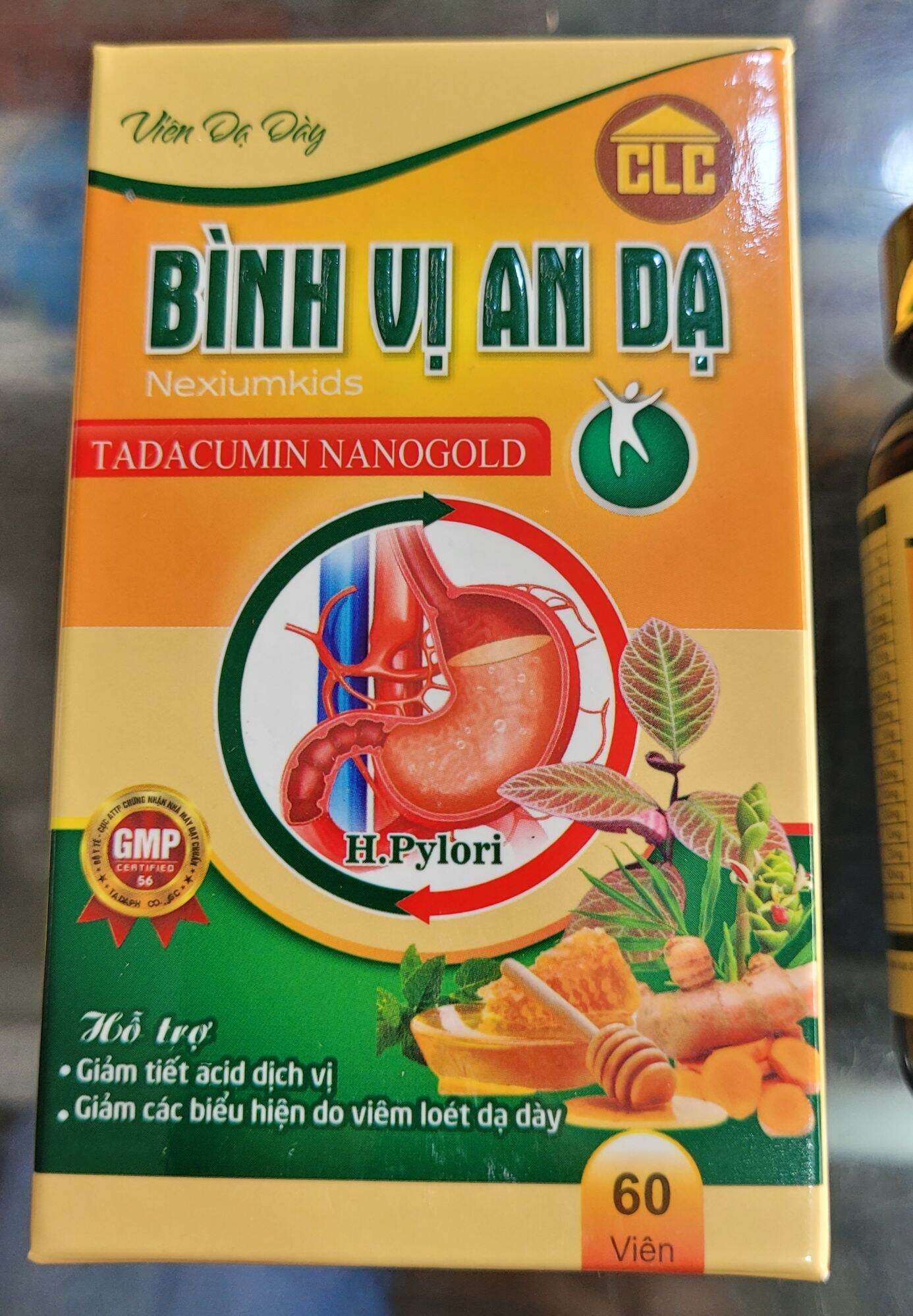 VIÊN DẠ DÀY BÌNH VỊ AN DẠ