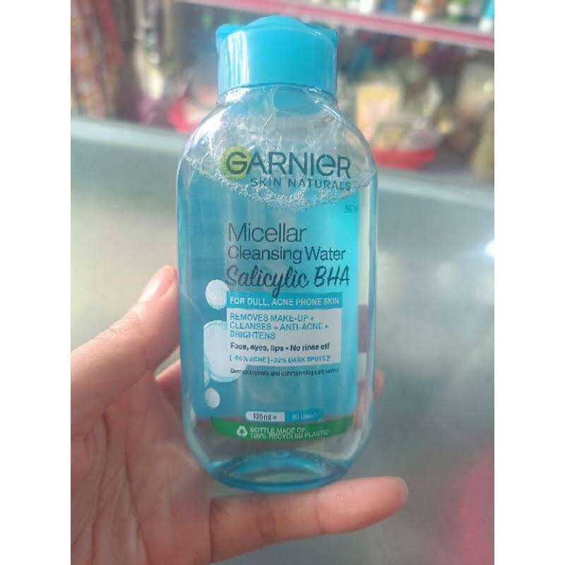 Garnier Nước tẩy trang Micellar Cleansing Water Salicylic BHA 95ml