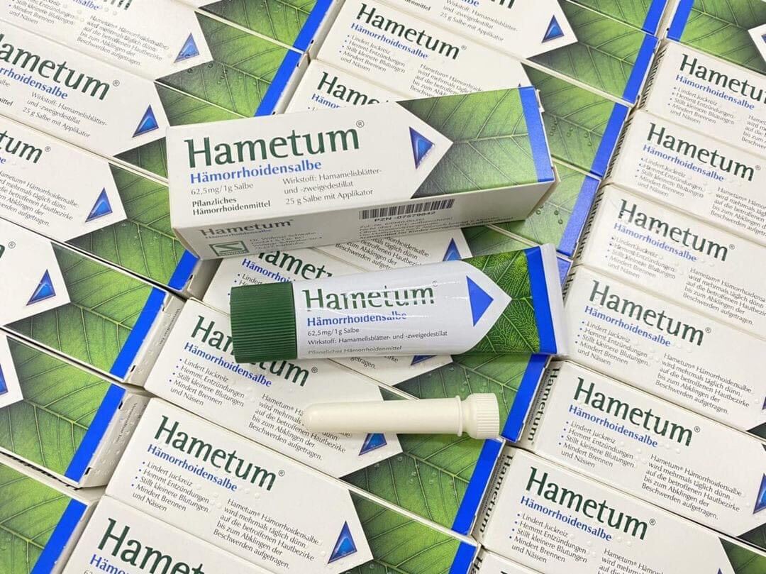 Kem bôi trĩ Hametum Đức Hametum