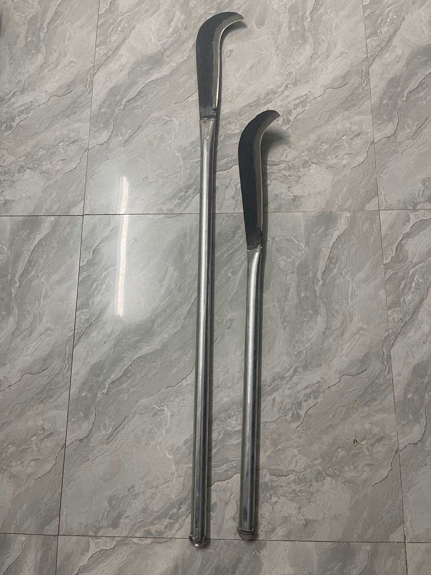 Dao quắm, dao chặt phát cây cỏ cán típ sắt dài 80cm và 110cm
