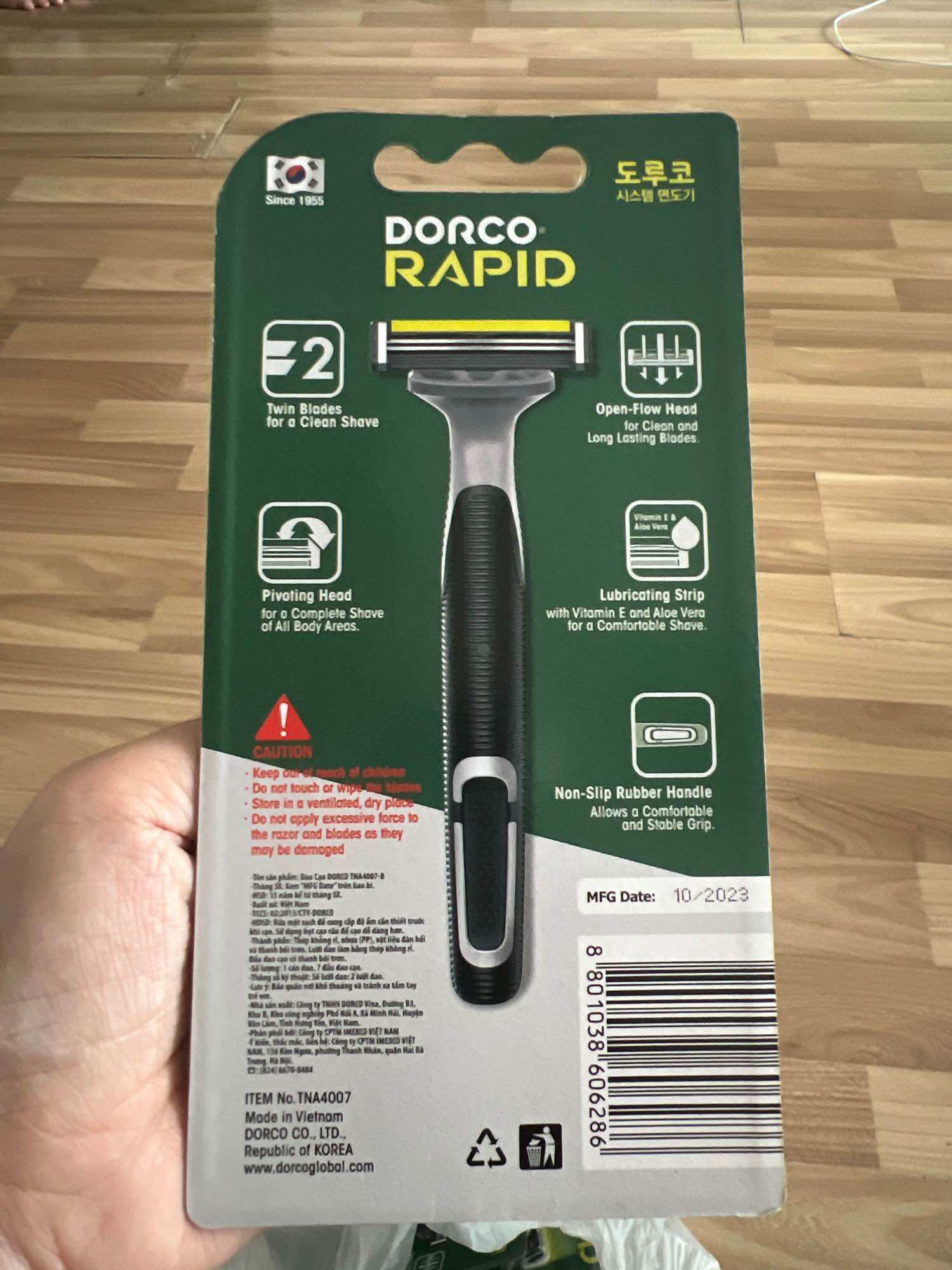 DAO CẠO DORCO RAPID