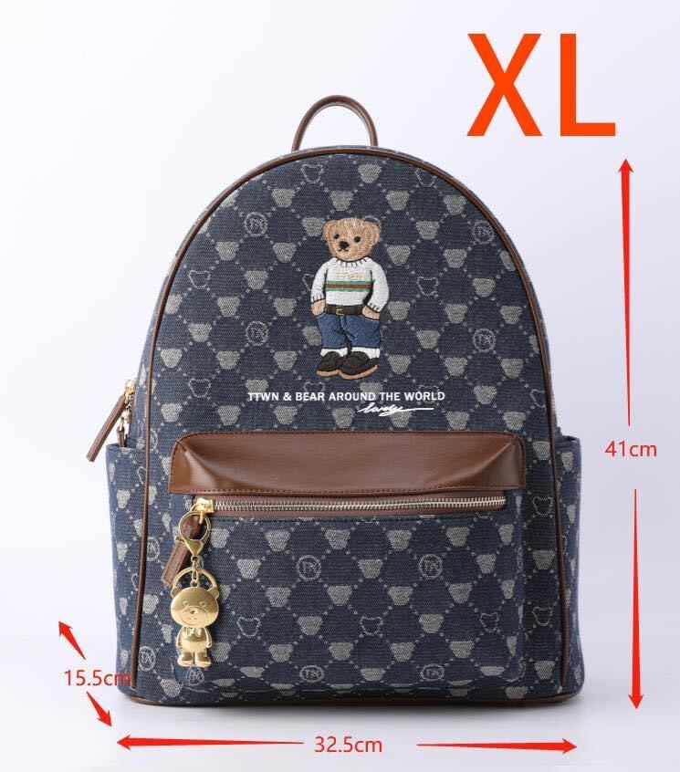 Balo New TTWN BEAR SẴN size M và XL( Hàng có sẵn ship hỏa tốc)