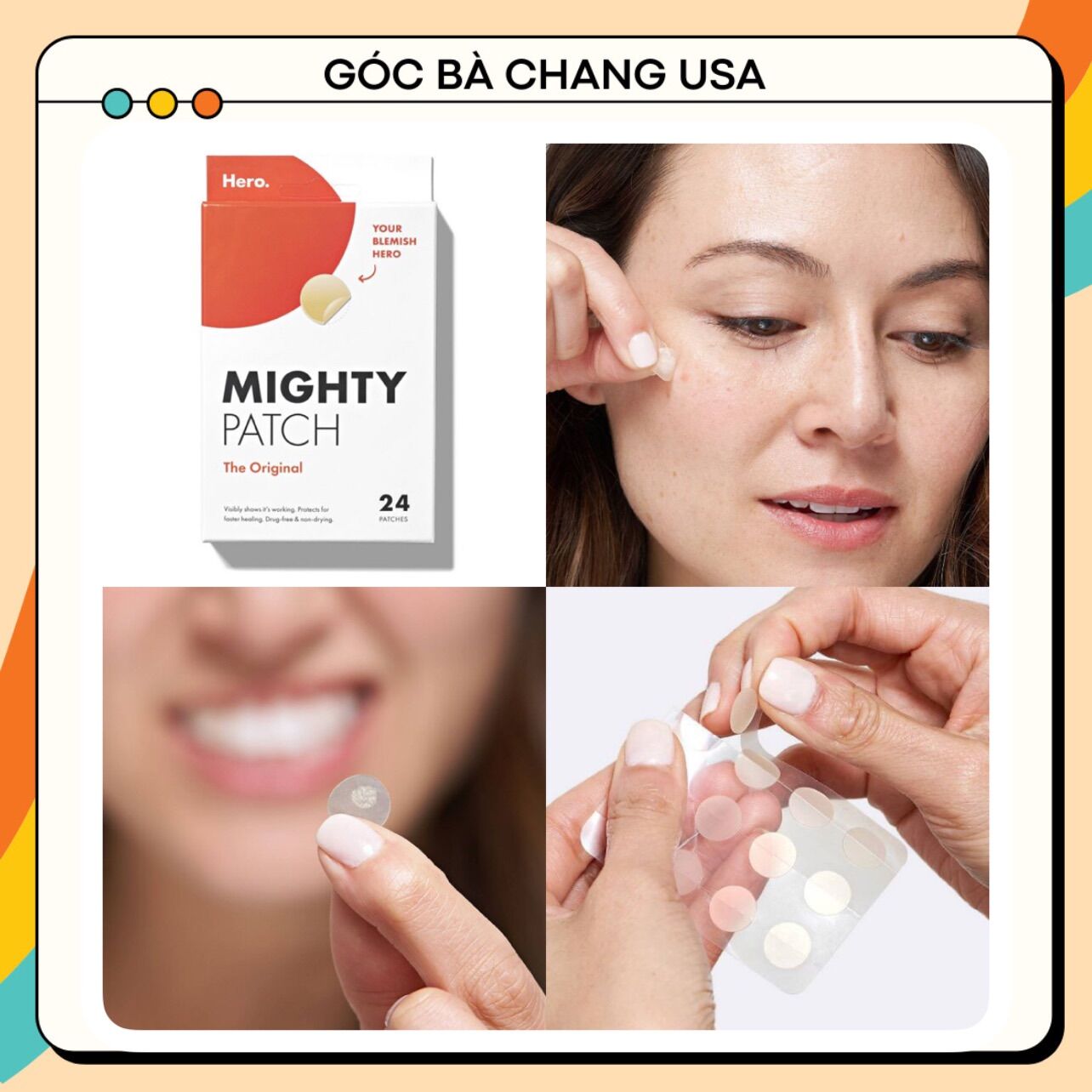 MIẾNG DÁN MỤN THẦN THÁNH MIGHTY PATCH