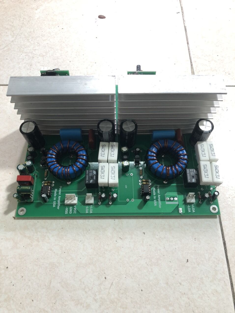 mạch công suất class d 2 kênh ste 5000w