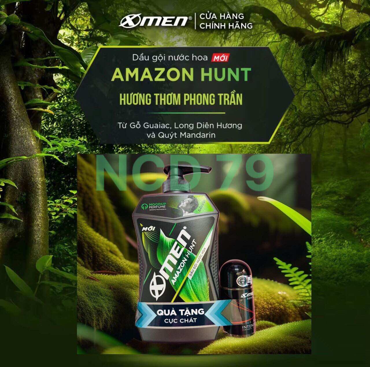 [HCM] DẦU GỘI XMEN AMAZON MỚI CÓ KÈM QUÀ TẶNG CHAI 630g