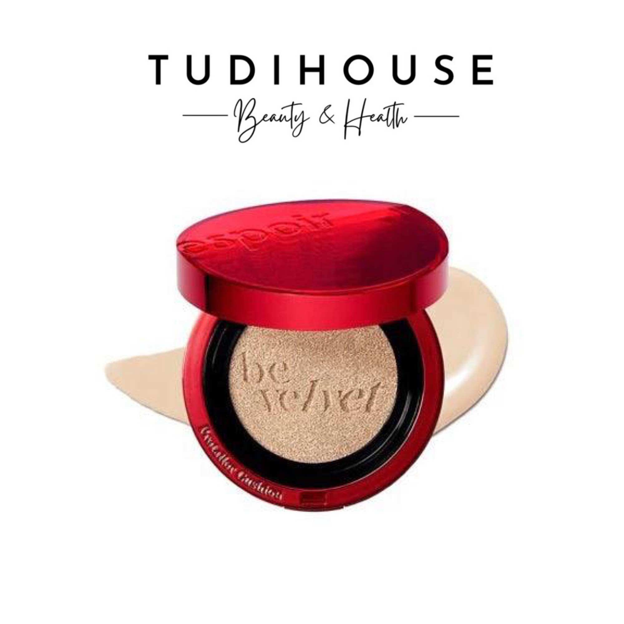 Phấn nước espoir pro tailor be velvet cover cushion spf 34 pa++