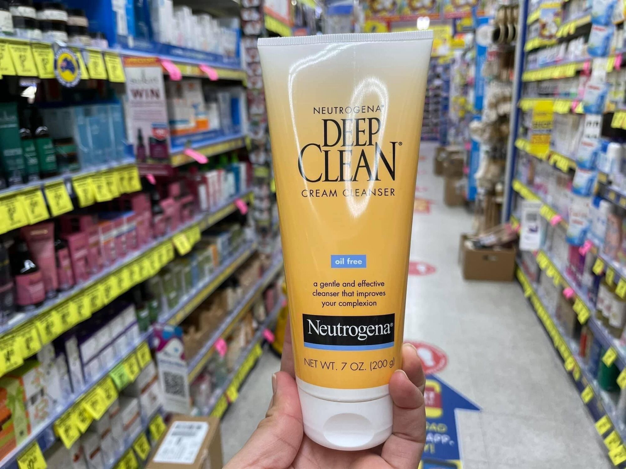 [HCM]Sữa rửa mặt Neutrogena deep Clean [USA]