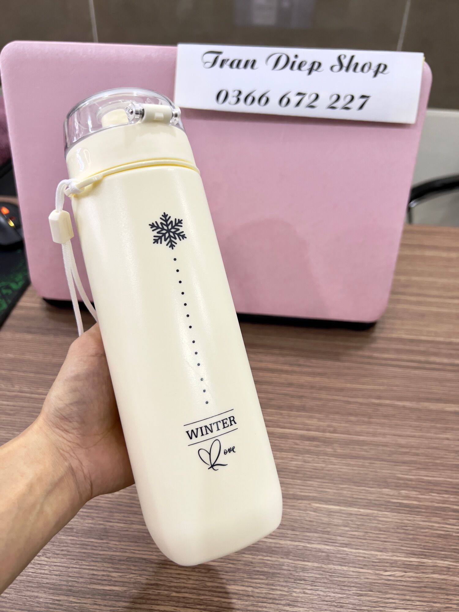 Bình nước thể thao 700ml winter duy tân