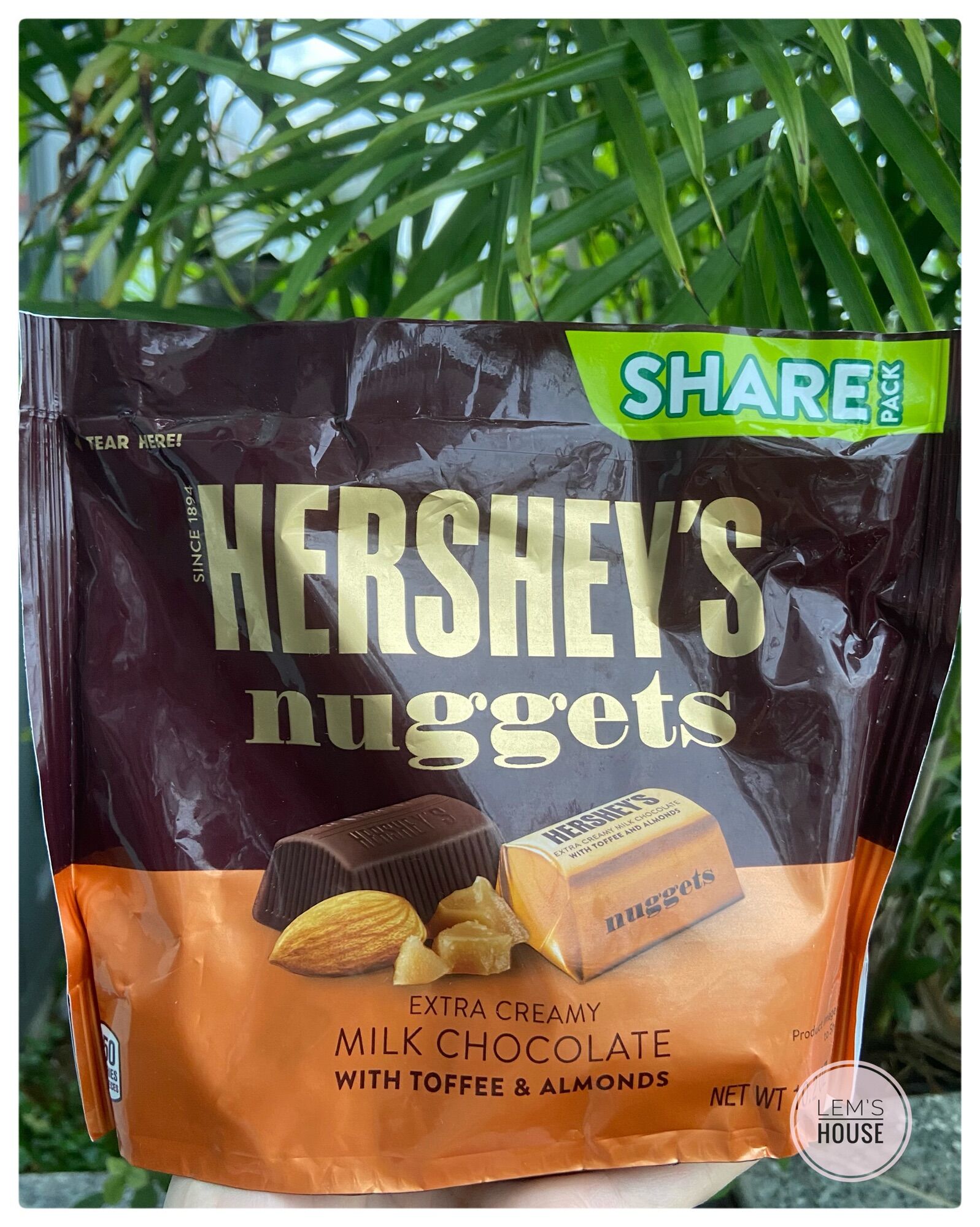 Kẹo CHOCOLATE HERSHEY’s NUGGETS Size SHARE Tiện Dụng