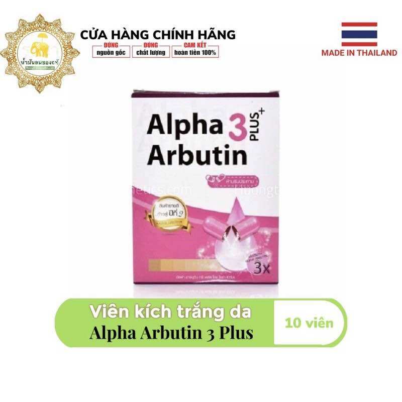 Viên kích trắng Alpha Arbutin