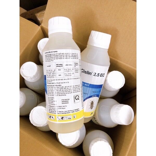 Thuốc diệt mối và mọt gỗ cislin 2.5EC 1 lít