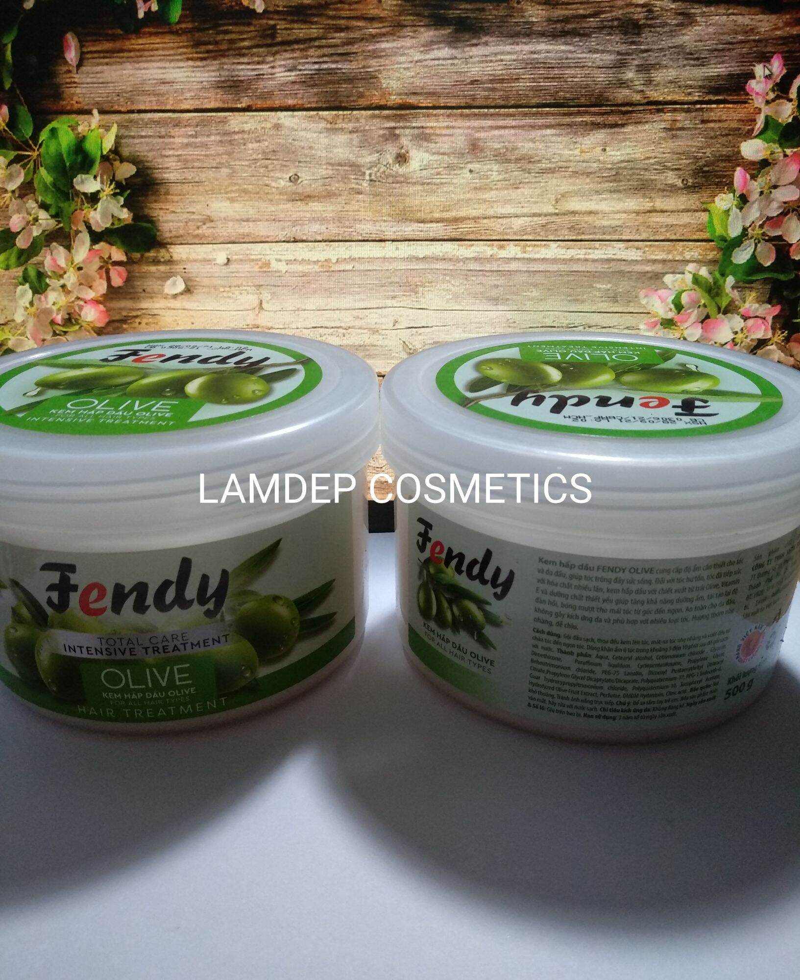 Kem ủ tóc Fendy oliu 500ml