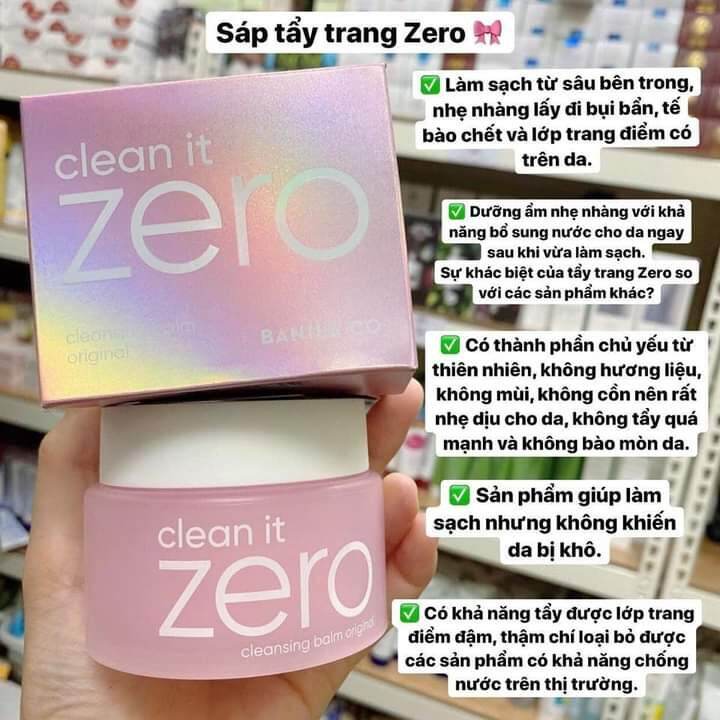 Sáp tẩy trang zero 125ml