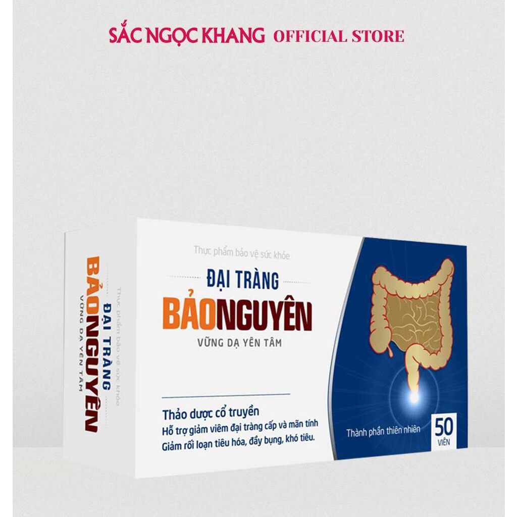 Đại tràng Bảo Nguyên, hộp 50v