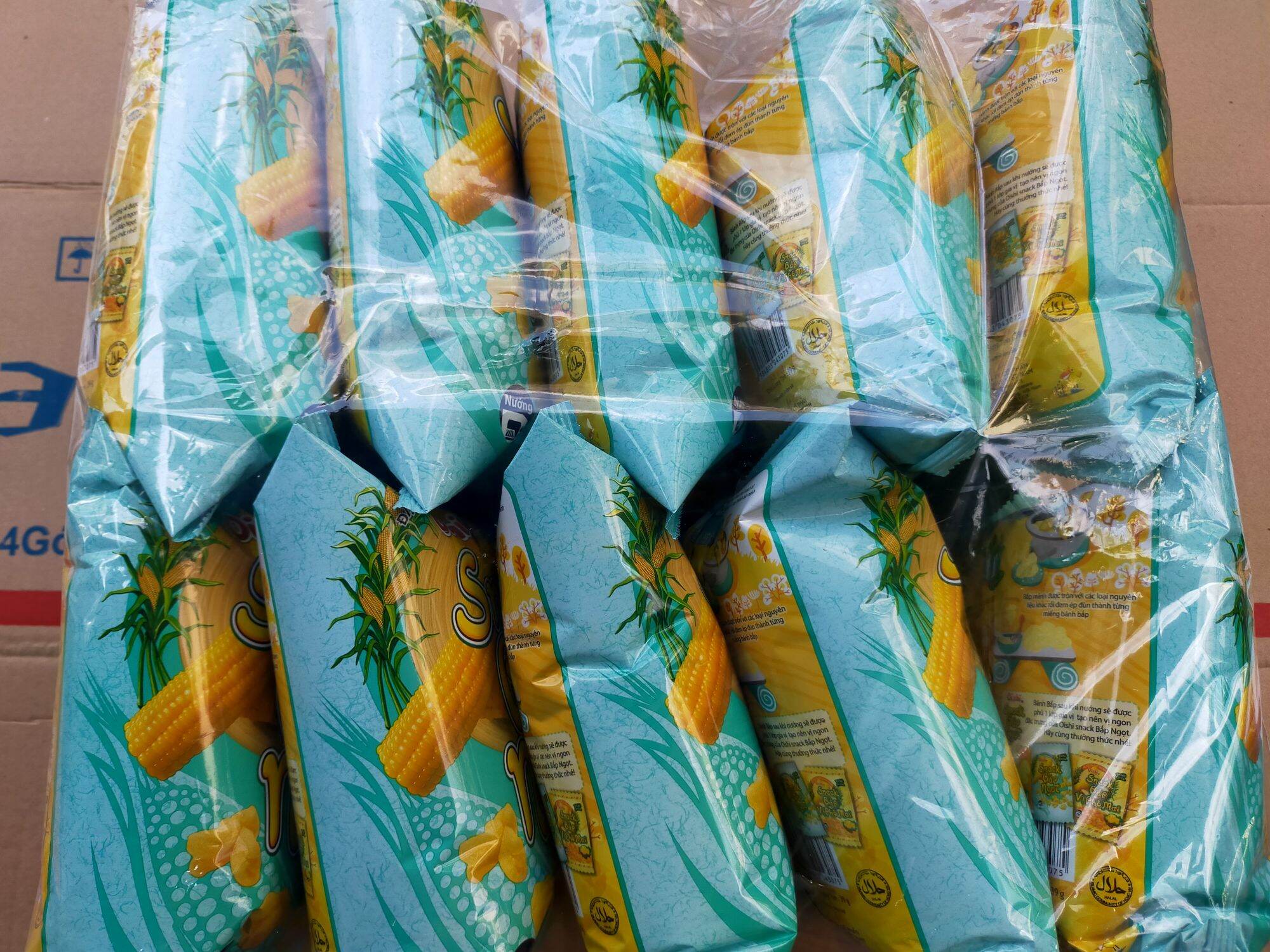 (combo 10 Gói ) Giá Sỉ SnacK Bắp Ngọt