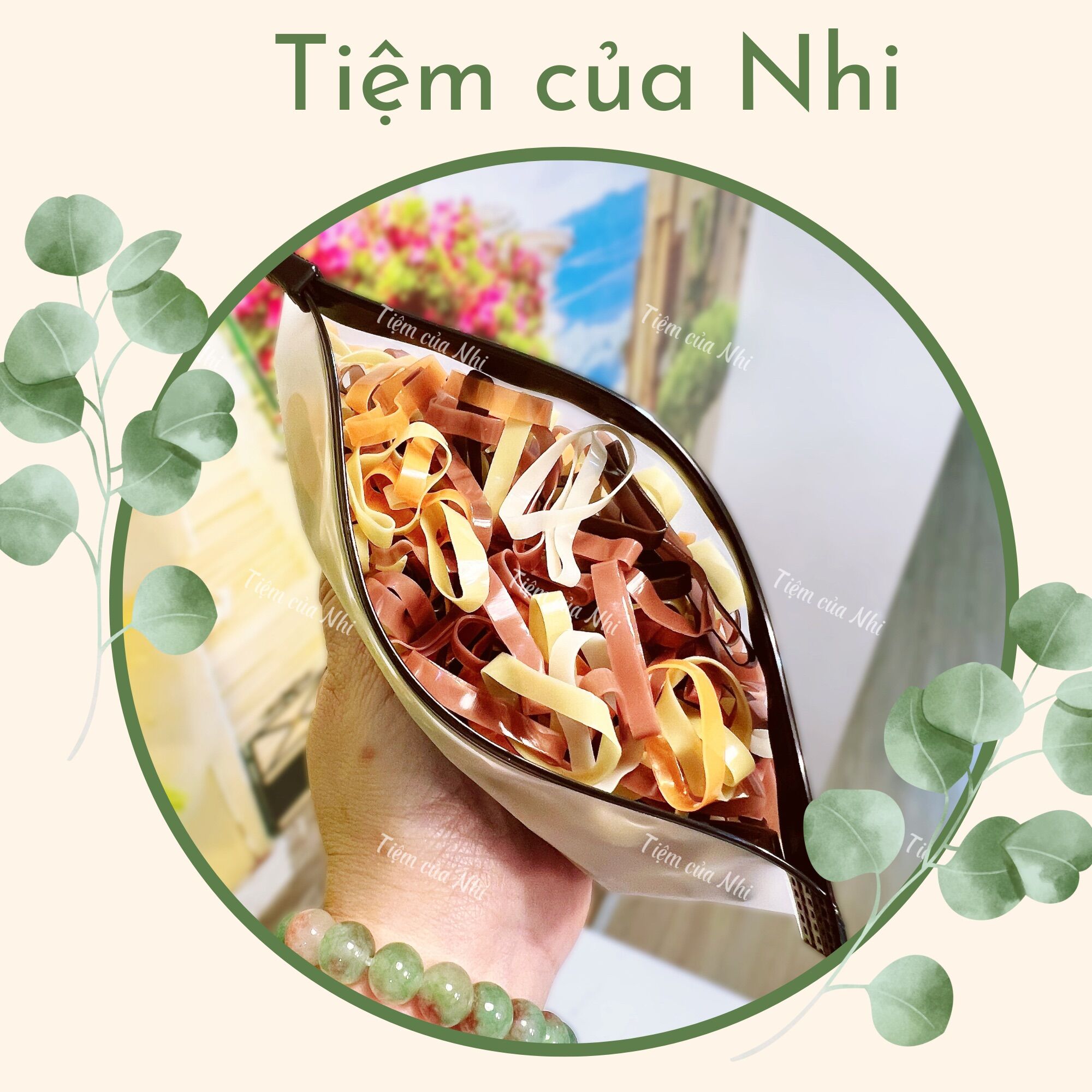 Túi 500 thun cột tóc