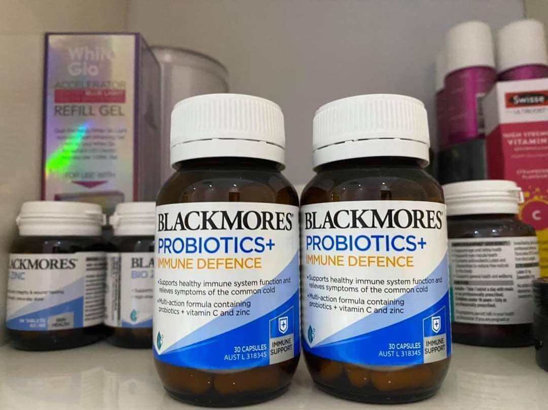 Men Vi Sinh Tăng Đề Kháng Blackmores Probiotics+ Immune Defence lọ 30 Viên