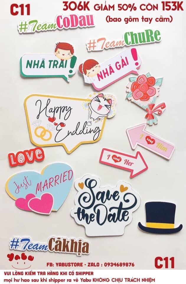 Hashtag chụp ảnh cưới - sale 50%