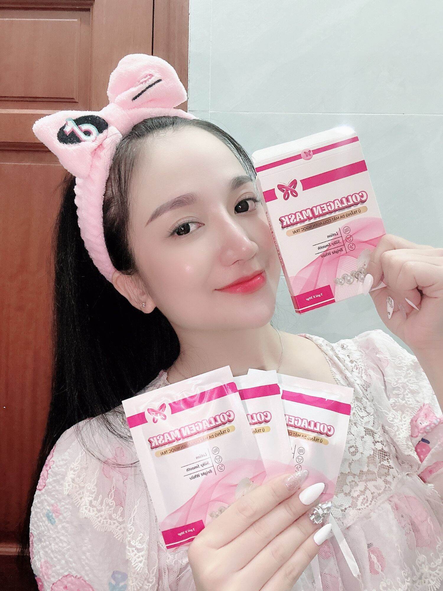 Ủ trắng collagen ngọc trai myô
