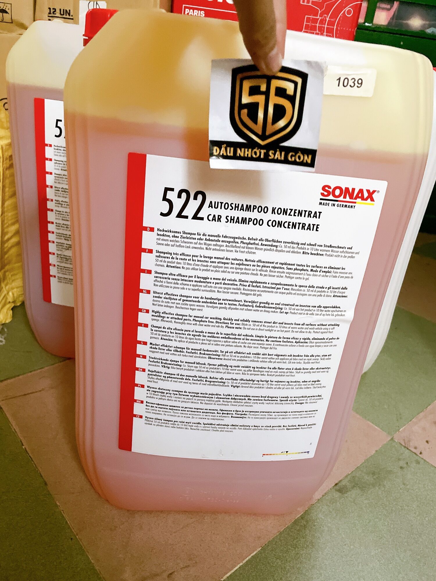 Sonax - Nước rửa xe SONAX GLOSS SHAMPOO- Chiết lẻ từ can 25L