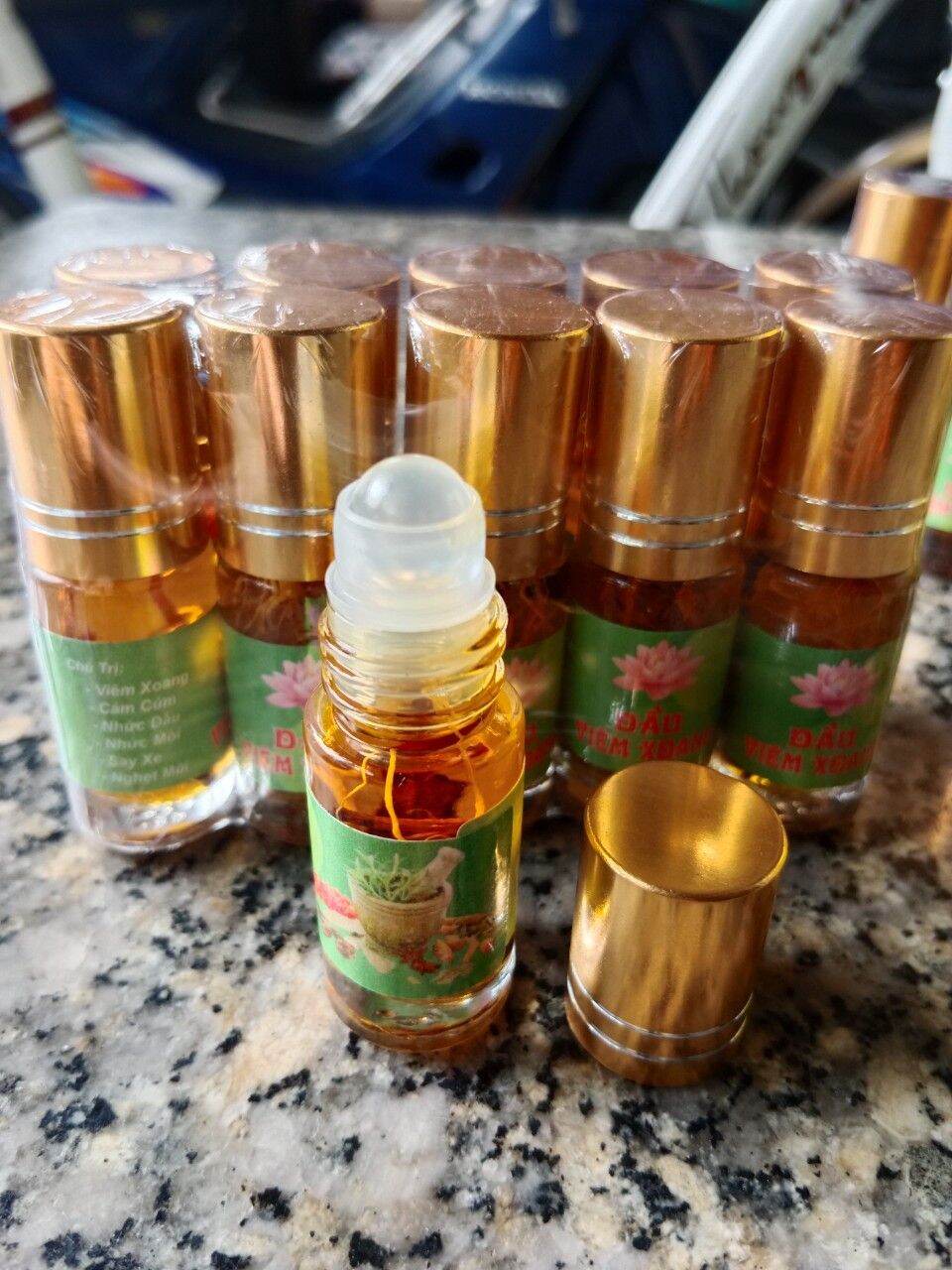 Combo 10 dầu viêm xoang chai lăn , 5ml