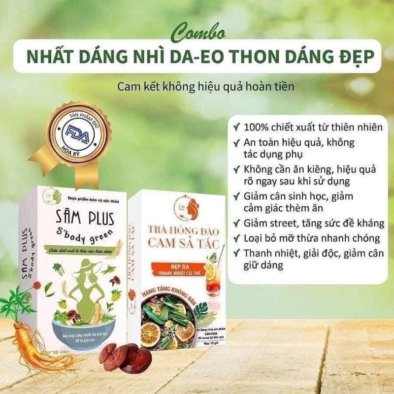 Kẹo sâm plus giảm cân thảo dược an toàn 20 kẹo