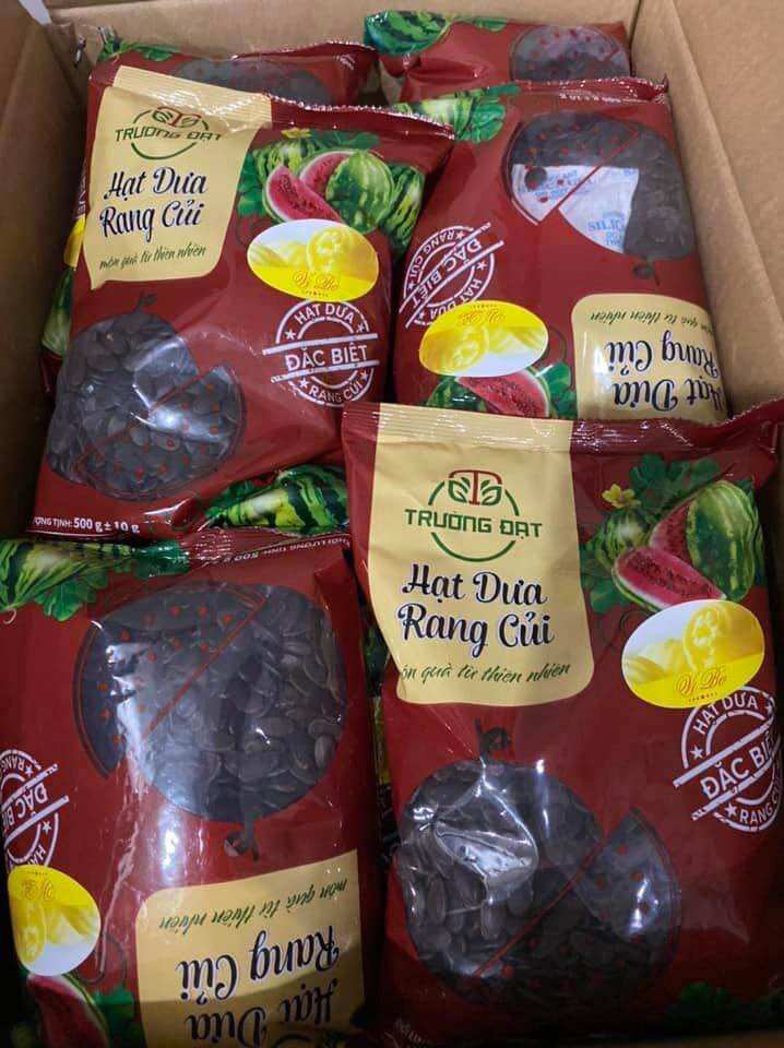 [500G] HẠT DƯA RANG CỦI ( vị Bơ) - Hạt Đen  - TRƯỜNG ĐẠT