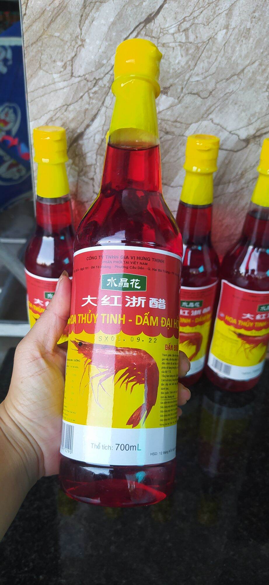 1 Thùng Giấm hồng - 12chai