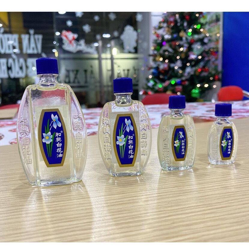 [CHÍNH HÃNG] Dầu Gió Trắng Bạch Hoa HONGKONG - 20ml