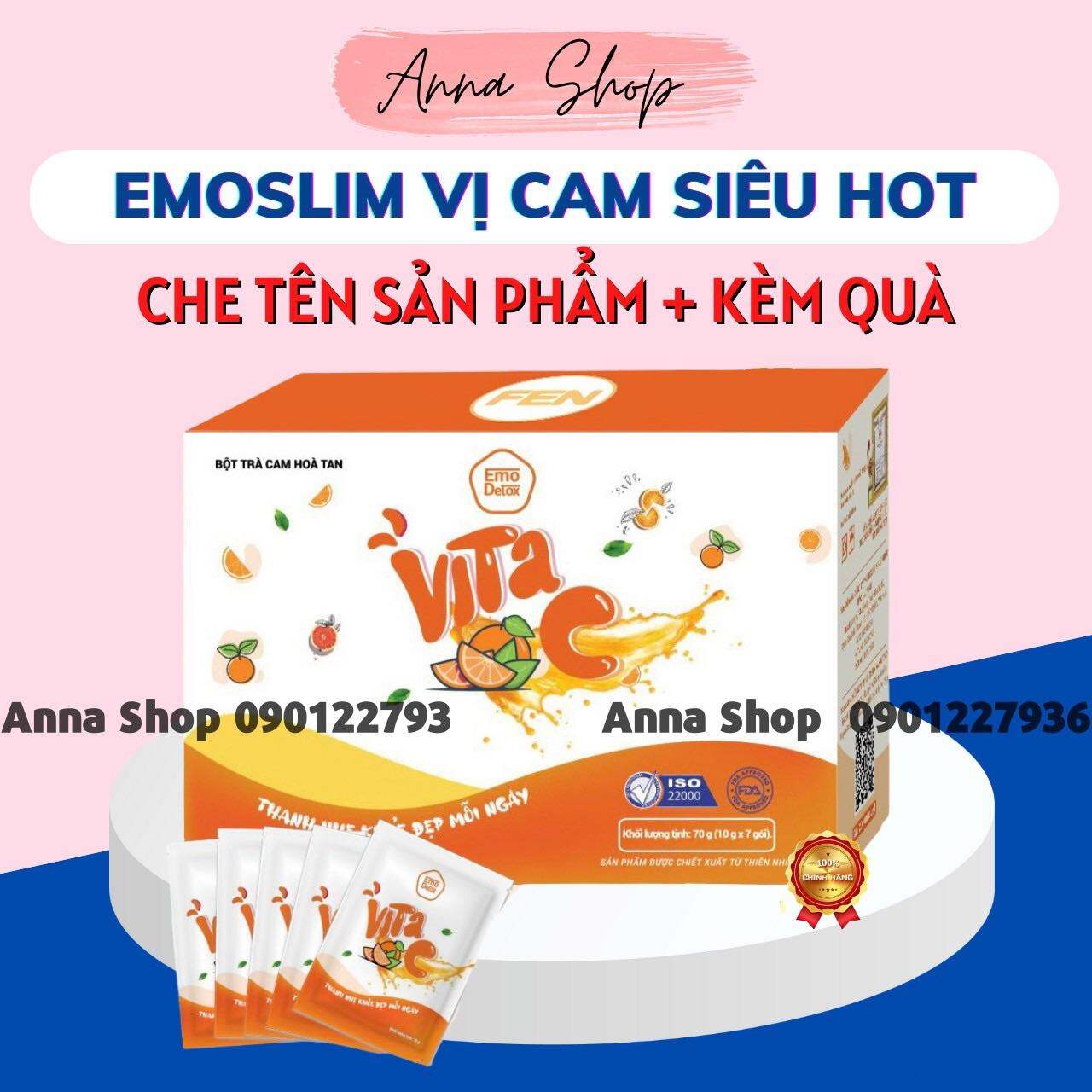 Emoslim Vị Cam Giảm Cân Siêu Hot - Emodetox giảm cân an toàn hiệu quả