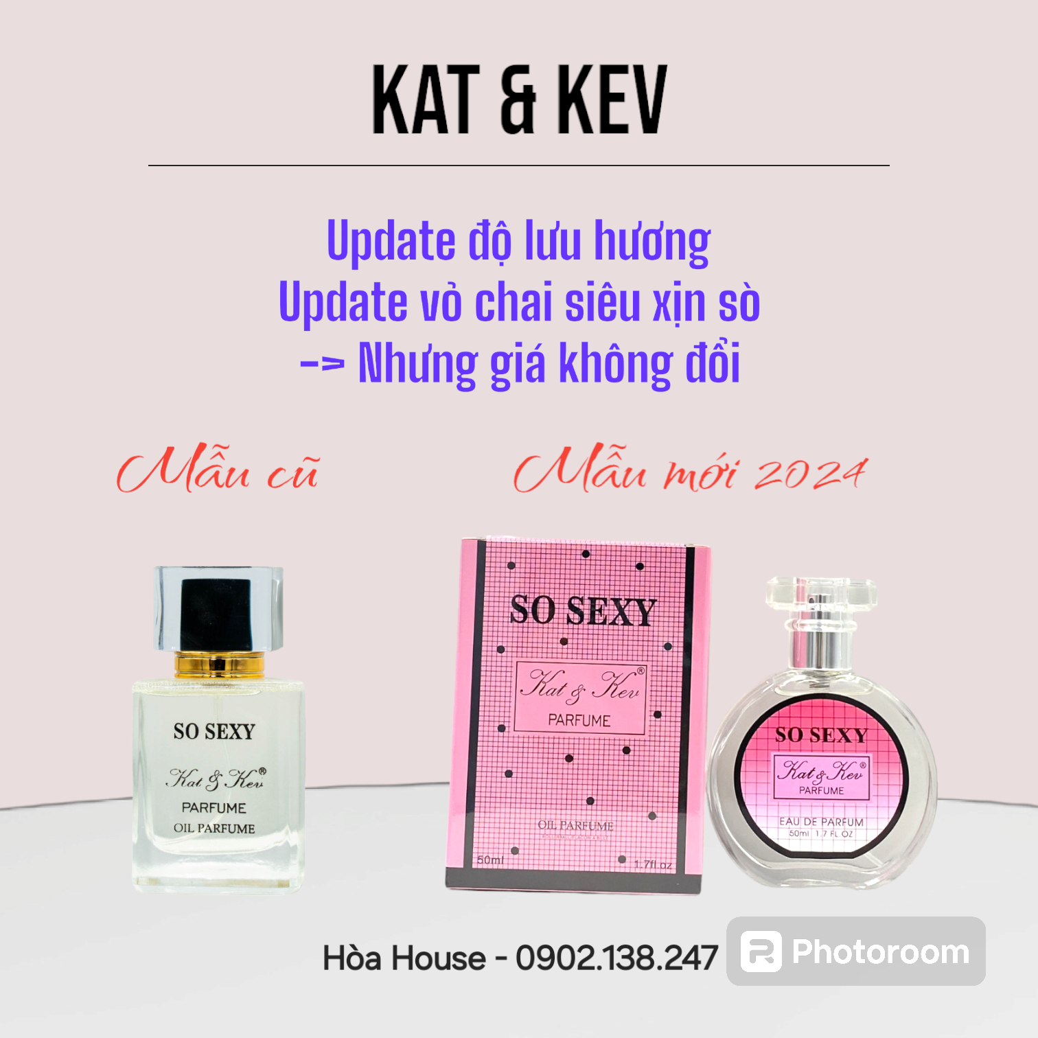Nước hoa Kat & Kev - So Sexy