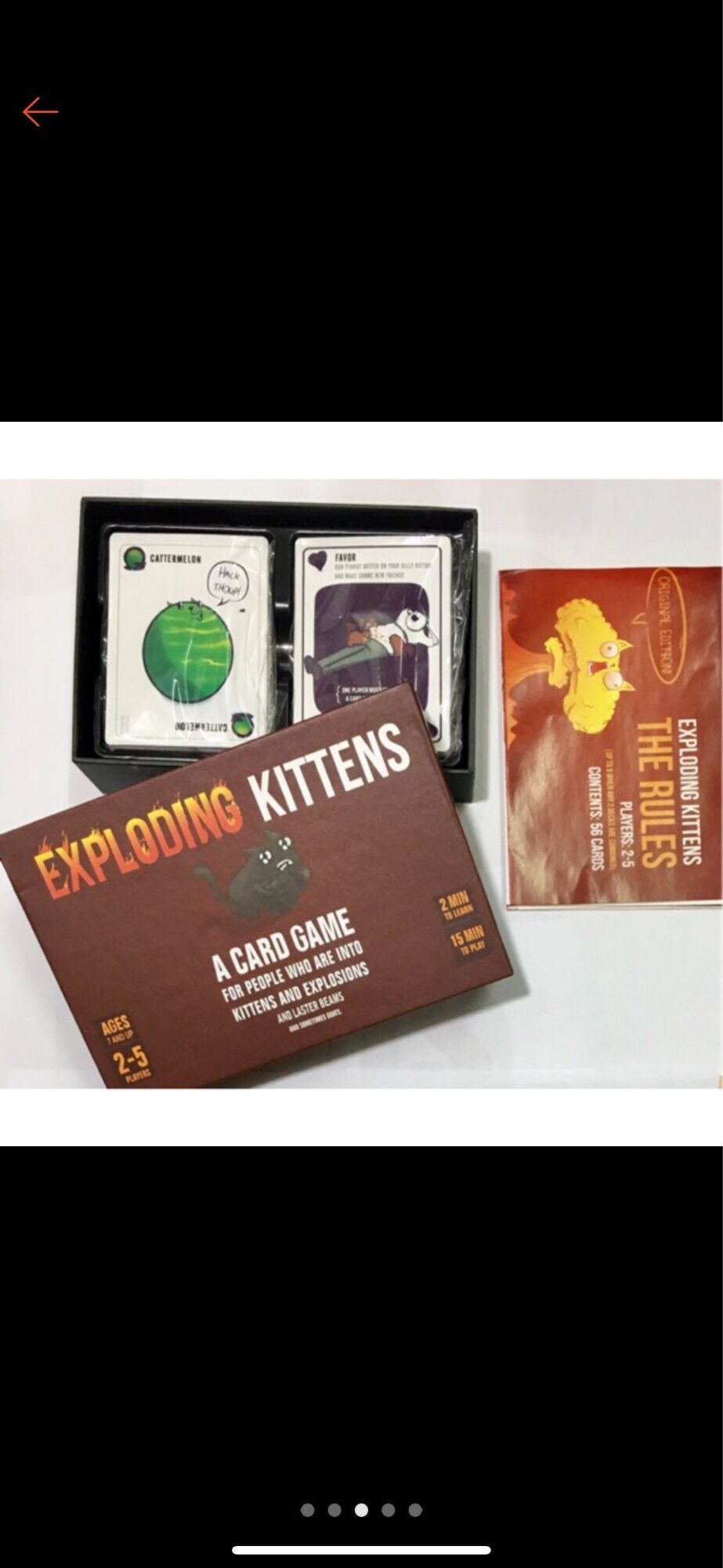 Mèo Nổ - Exploding Kittens chất liệu tốt