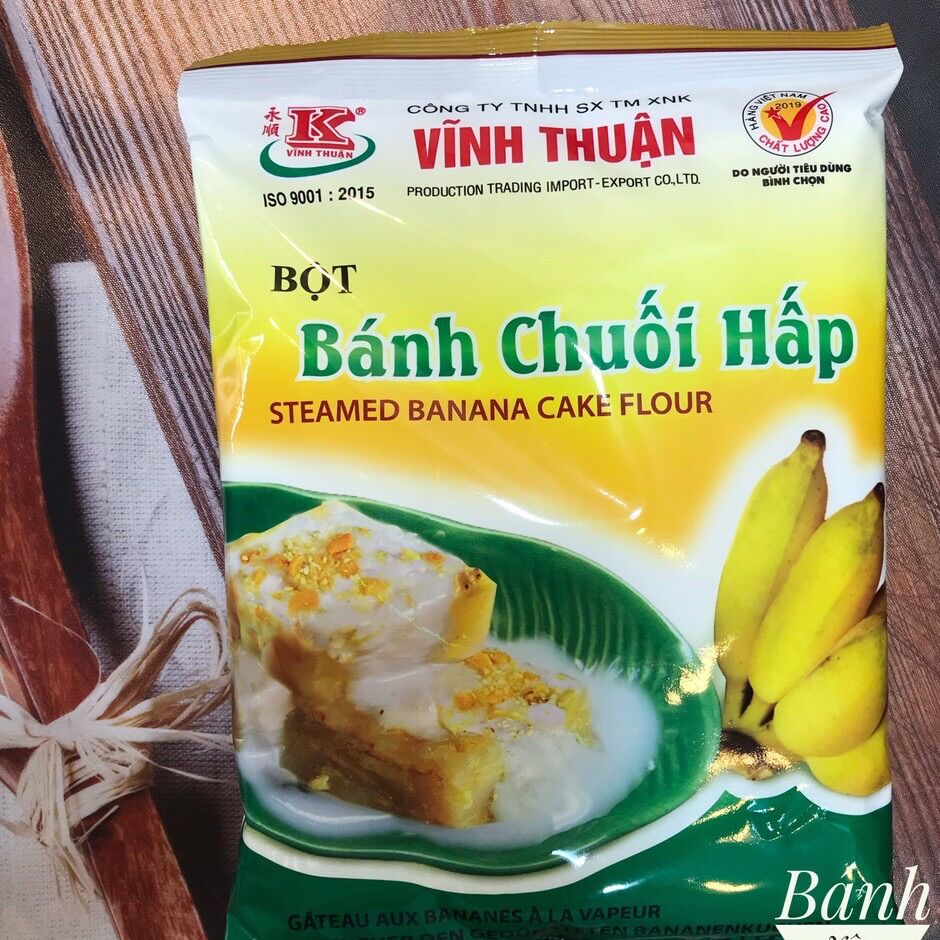 Bột bánh chuối Hấp Vĩnh Thuận 340g -