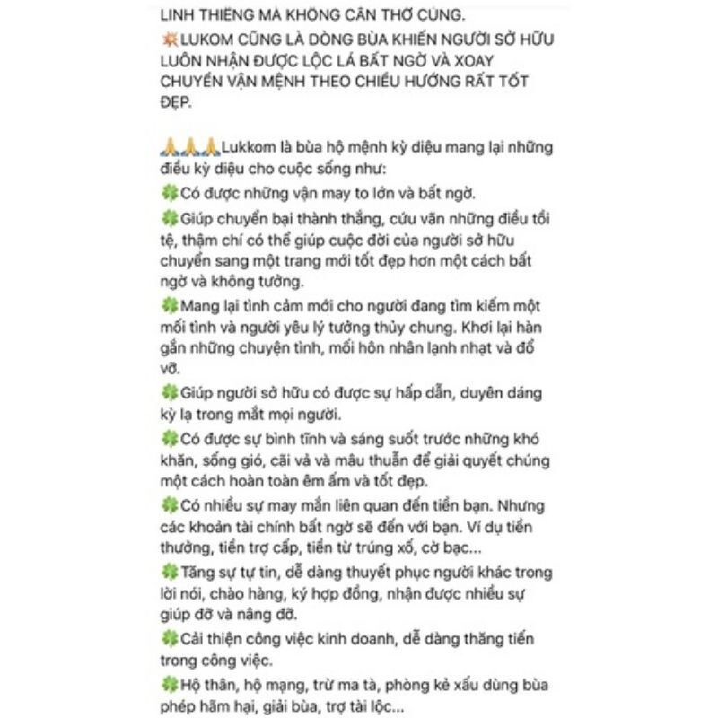 Vòng Tay Lukom 5 Dòng Kinh Thái Lan