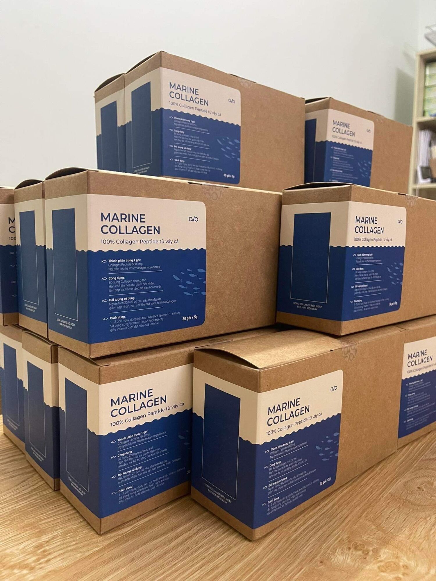 Marine Collagen - 100% Collagen Từ Vảy Cá Hồi