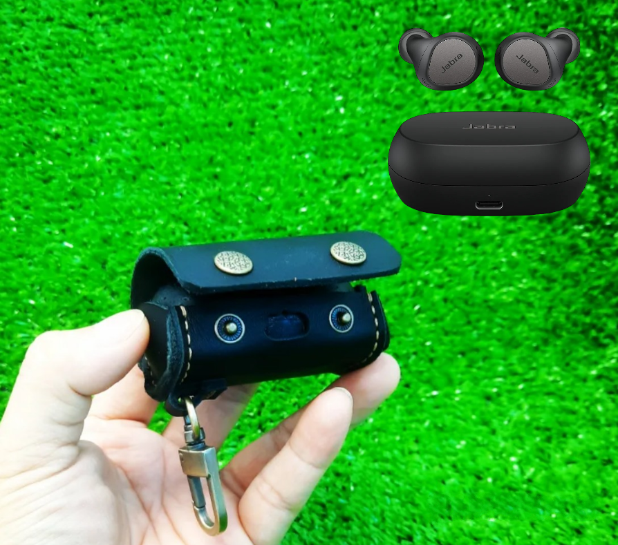 Bao da Jabra Elite 7 Pro, và Elite 7 Active handmade da thật