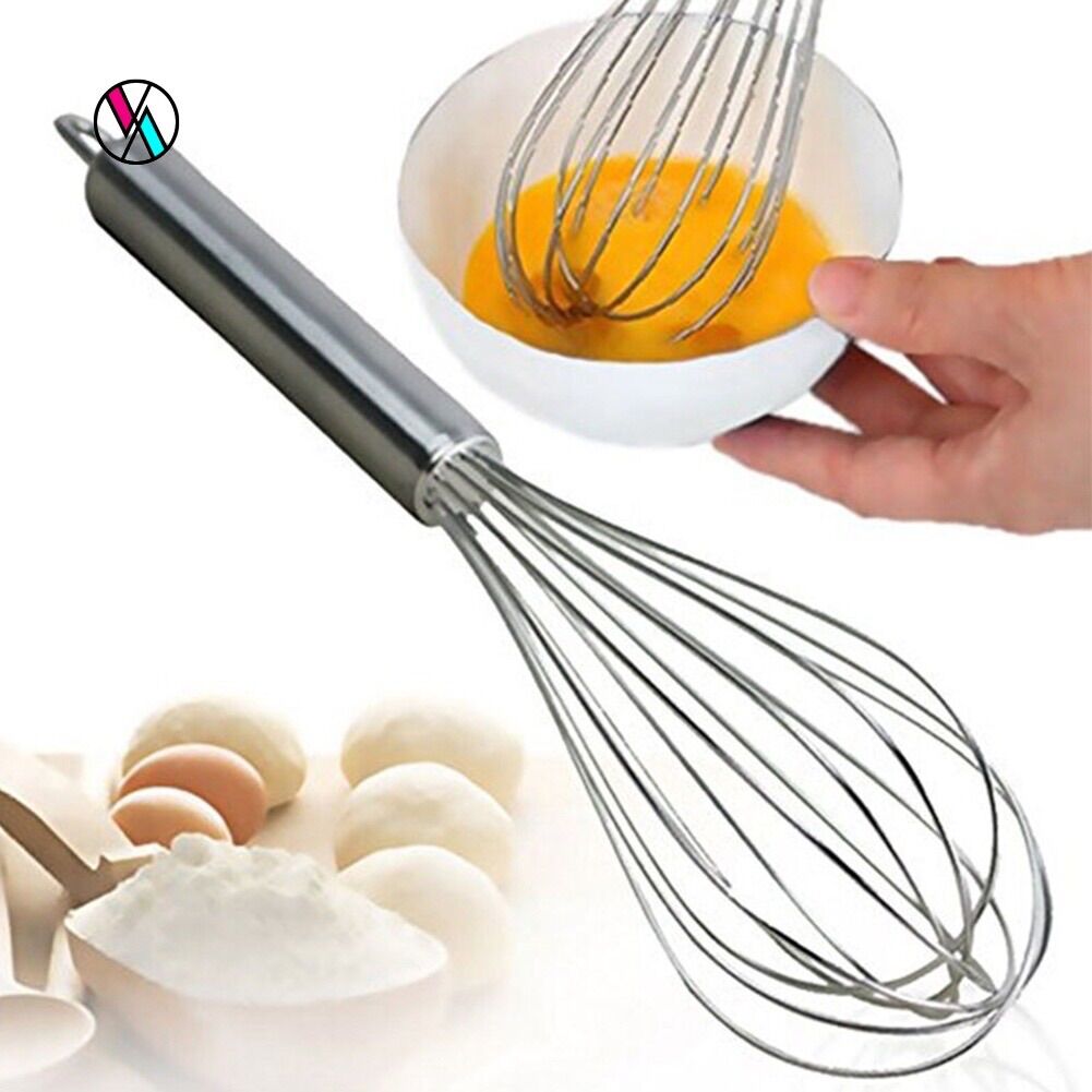 Cây đánh trứng inox 30cm