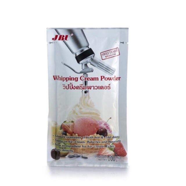 Bột Whipping cream làm kem tươi 100g