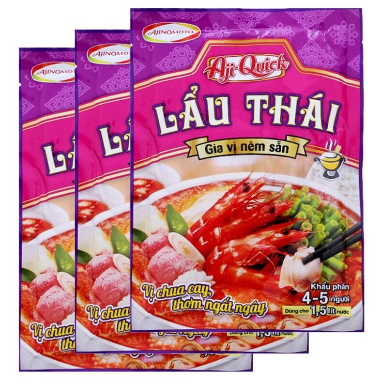 Gói gia vị nêm lẩu thái Aji-Quick 50g