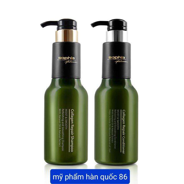 Cặp dầu gội xả collagen phục hồi tóc sophia ( Hàn Quốc)