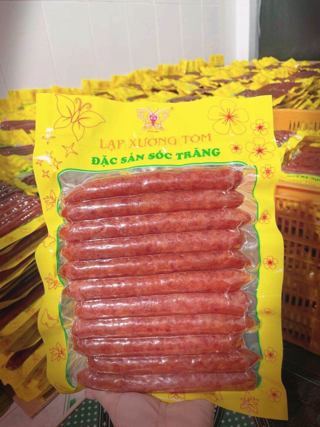 1kg lạp xưởng tôm giá sỉ