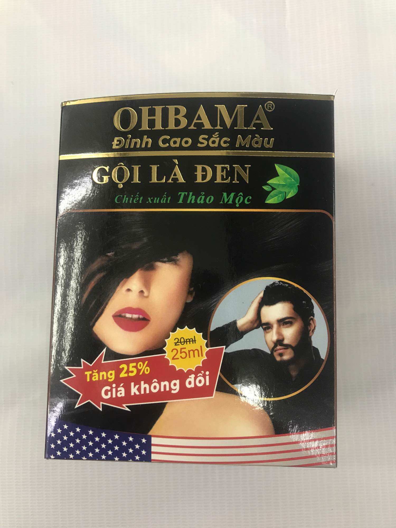 [HCM]Gội là đen Ohbama hộp 10 gói