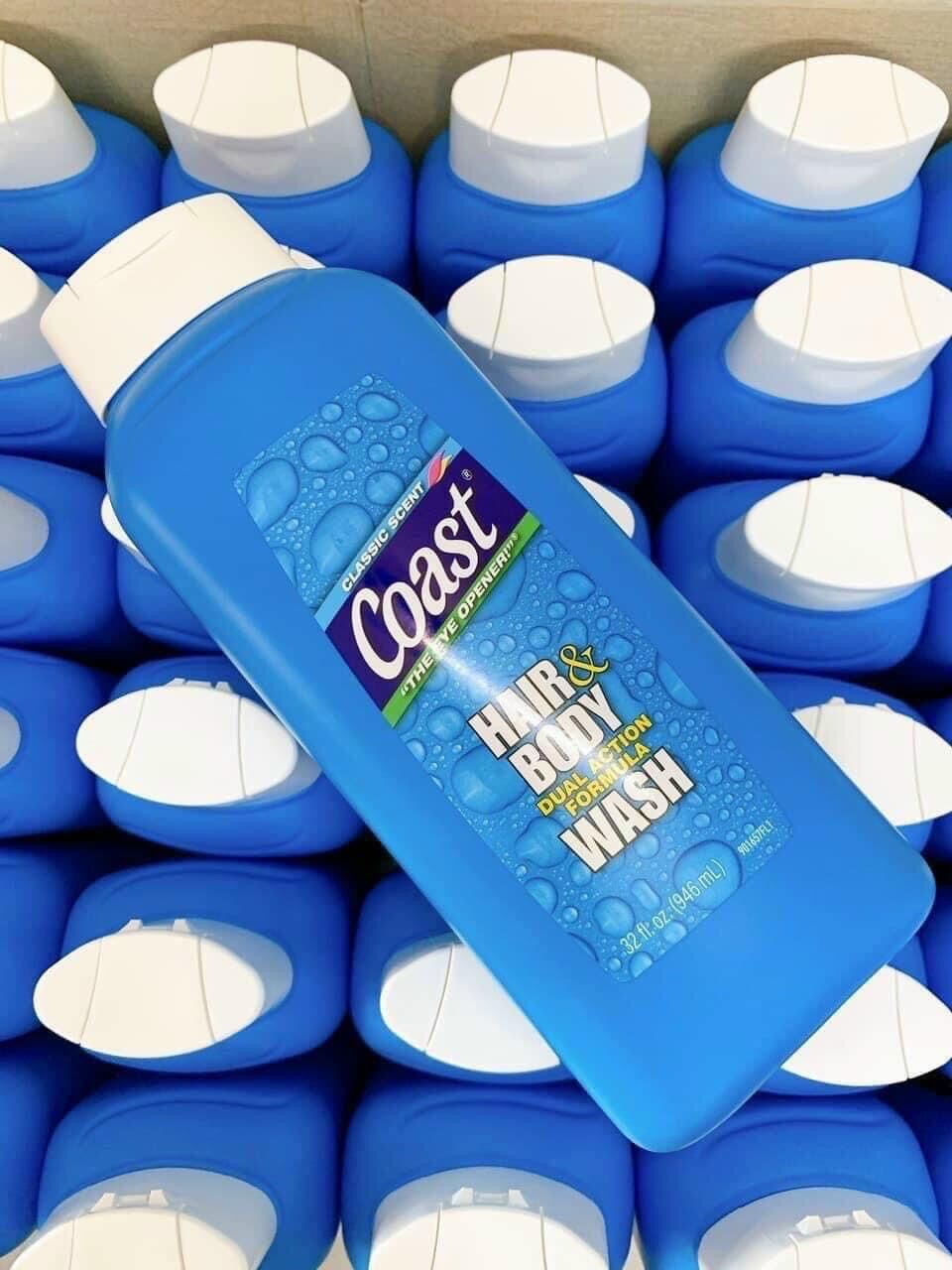 Sữa tắm coast HAIR & BODY 946ml