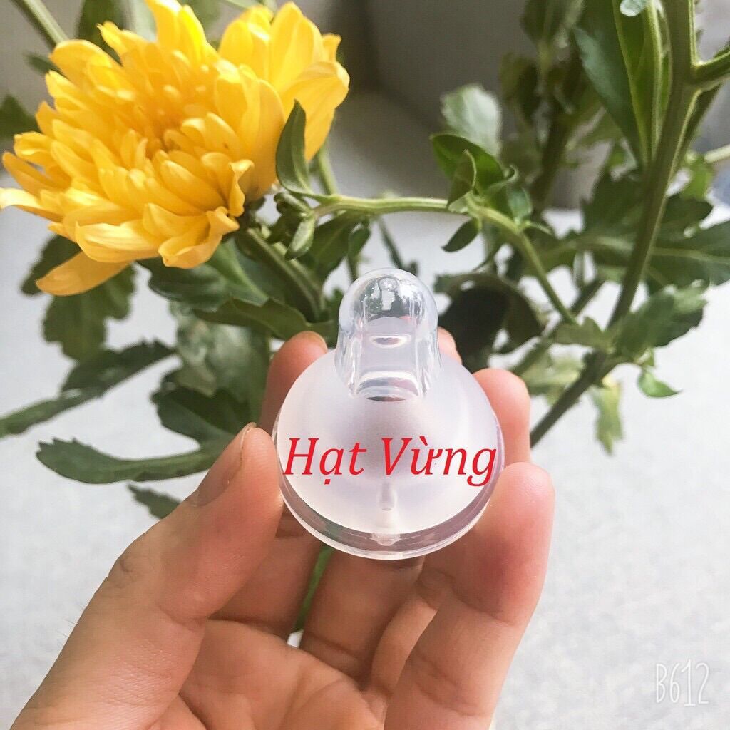 [HÀNG NỘI ĐỊA NHẬT] Núm ti cổ rộng Pigeon nội địa Nhật (1 núm)