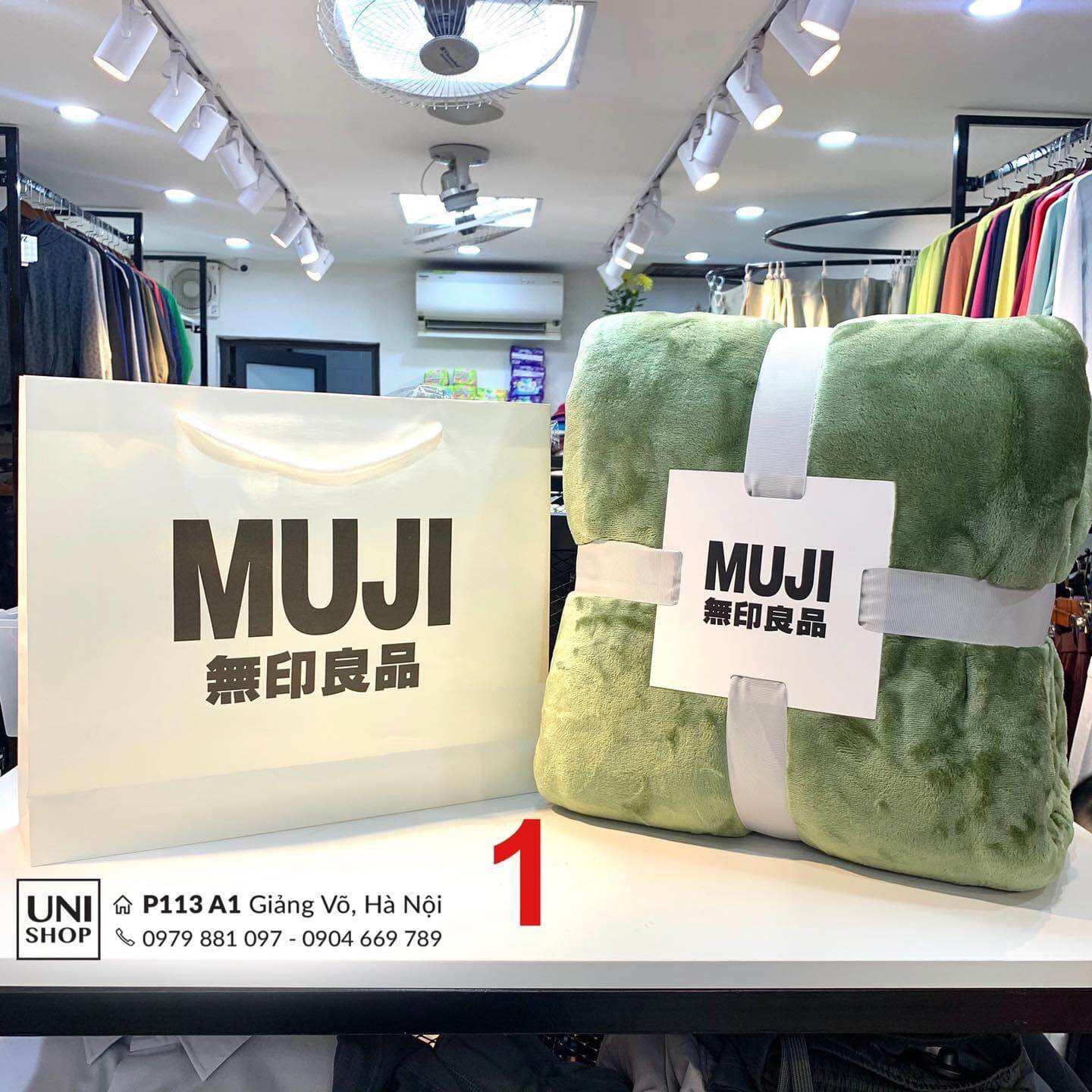Chăn tuyết muji hàng nhập khẩu nguyên chiếc