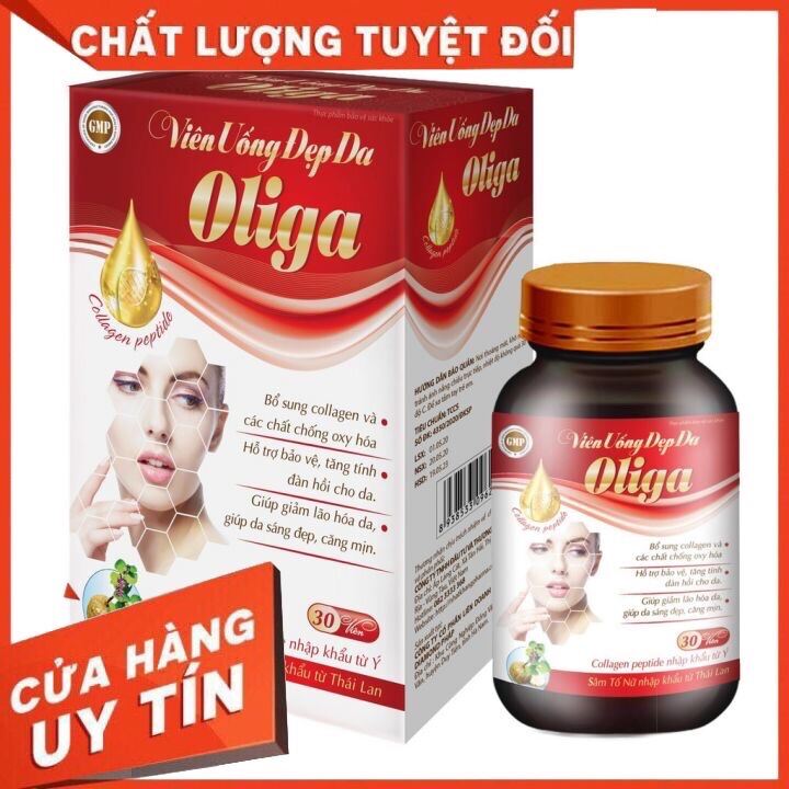 Viên Uống Đẹp Da Collagen Oliga [ Free Ship ] Dưỡng Trắngchống Lão Hóangăn Ngừa Sạm Nám...