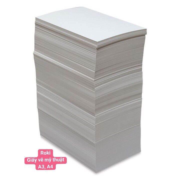 [HCM]GIẤY VẼ ROKIVẼ TRUYỀN THẦN VẼ CHÂN DUNGVẼ MÀU NƯỚC A3A4.