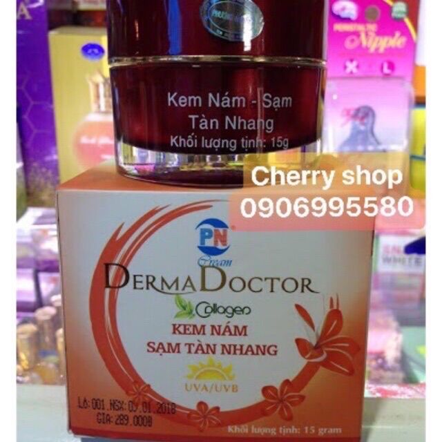 Kem nám sạm tàn nhang Derma doctor collagen 15g