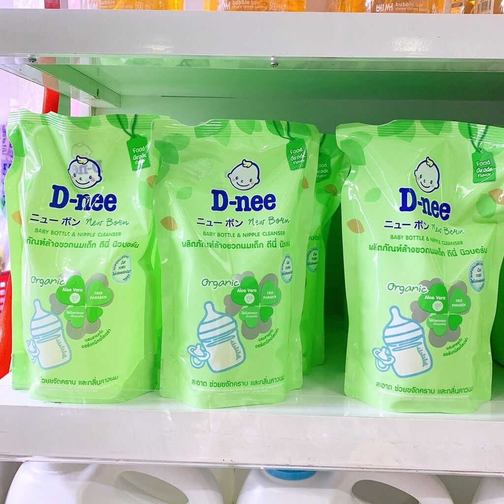 Nước xúc bình sữa Dnee Thái bịch 600ml