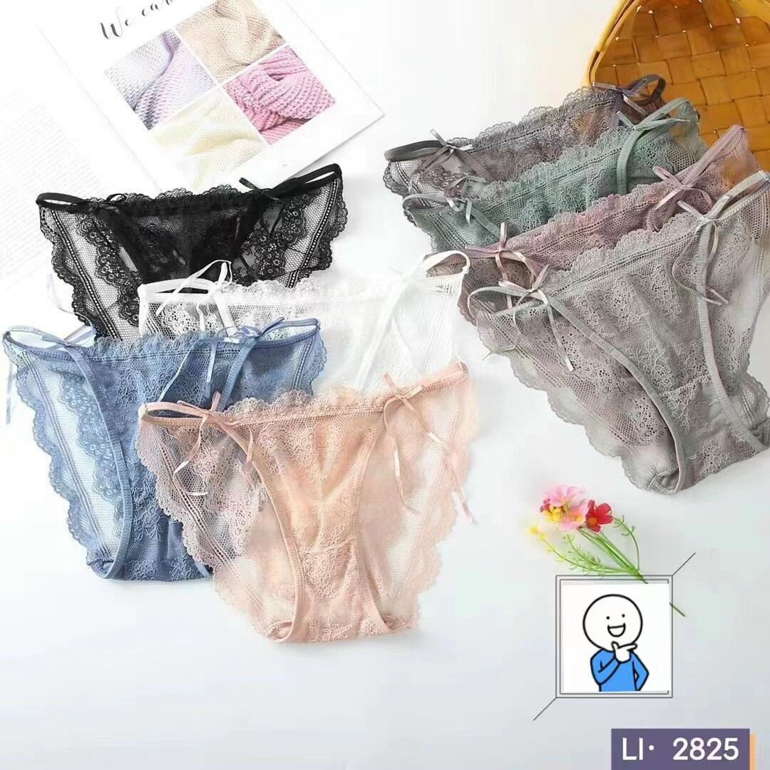 set 10 quần lót ren nơ dây siêu xinh